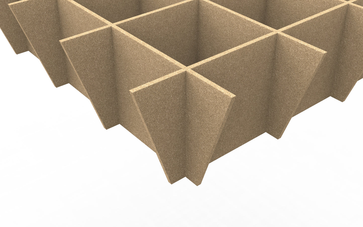 Grid Cloud Edge Profile 12" High