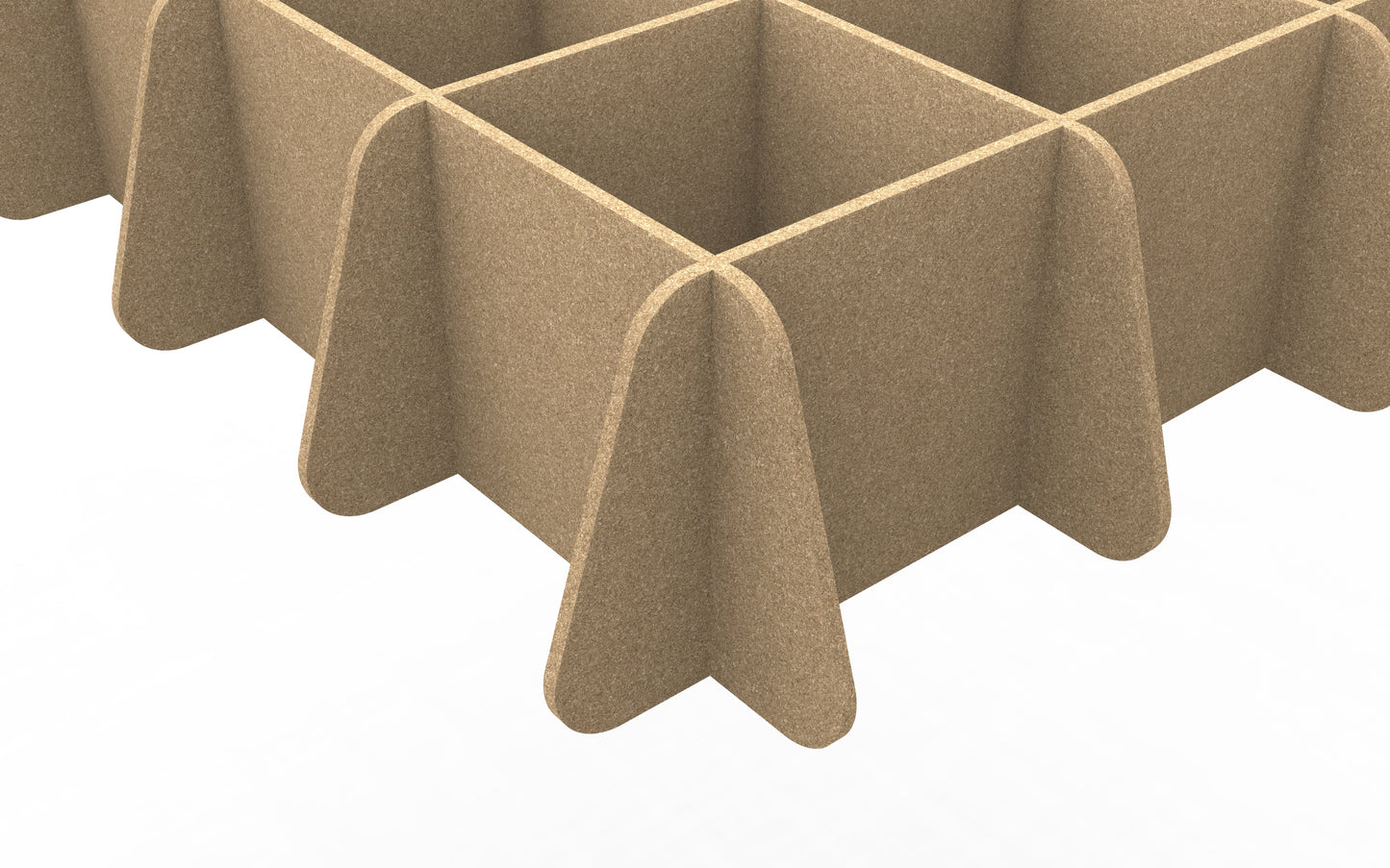 Grid Cloud Edge Profile 12" High