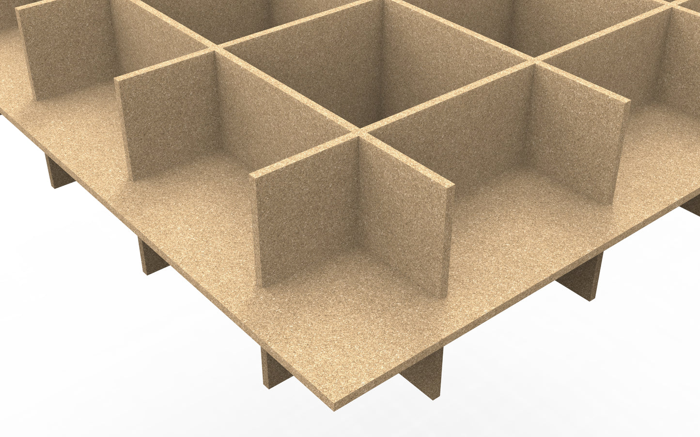 Grid Cloud Edge Profile 12" High