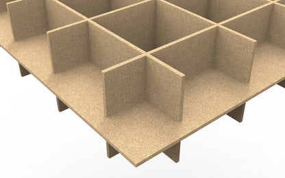 Grid Cloud Edge Profile 12" High