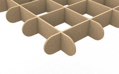 Grid Cloud Edge Profile 6" High