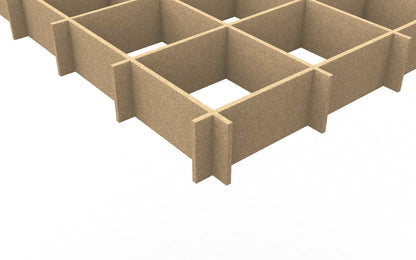 Grid Cloud Edge Profile 6" High