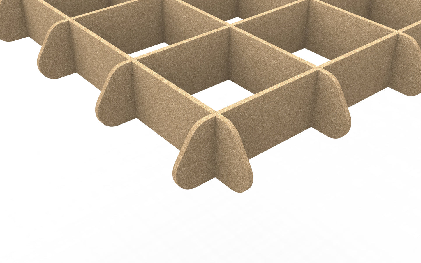 Grid Cloud Edge Profile 6" High