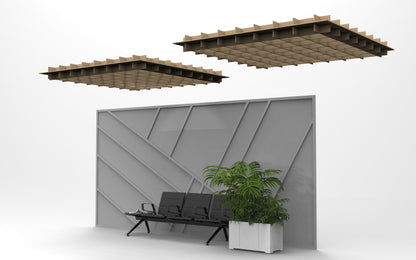 Acoustic Grid 9" High x 8'x8'