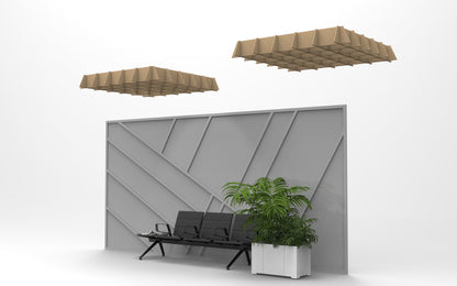 Acoustic Grid 9" High x 6'x6'