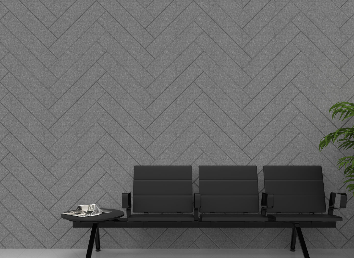 Herringbone Wallcovering - Small