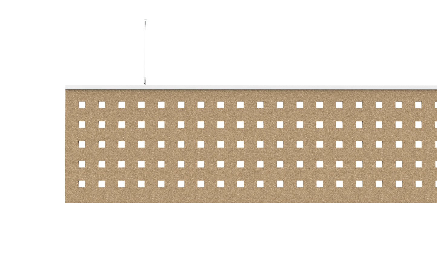 Acoustic Single Baffle - Punched Squares