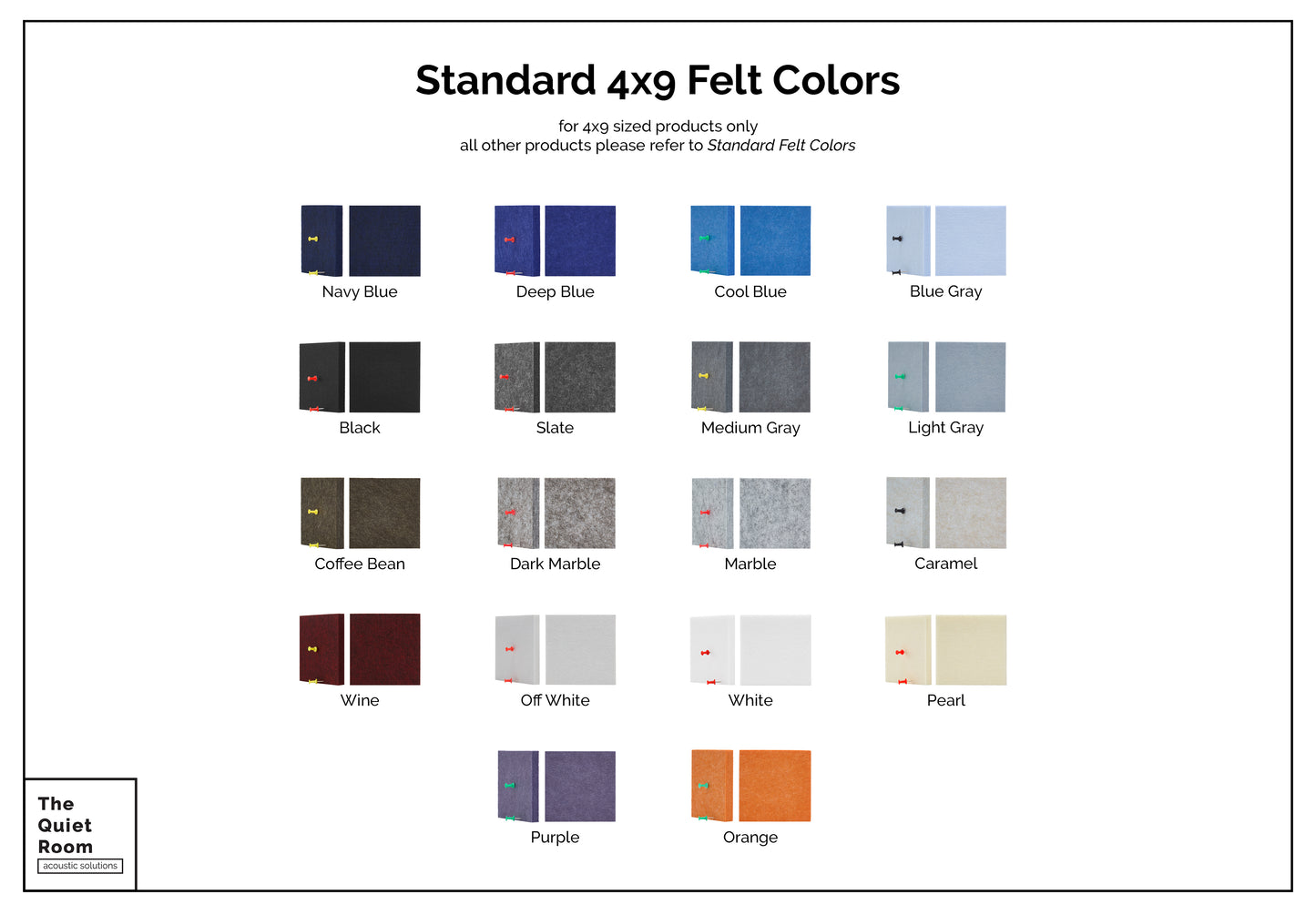 4x9 Acoustic Wall Covering - Vertical Bevels