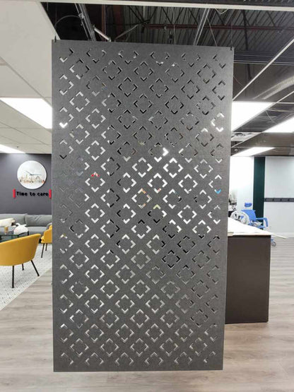 4x8 Acoustic Room Divider - Symmetrical Circles