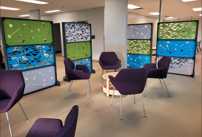 Acoustic Floor Partition - Click Wall