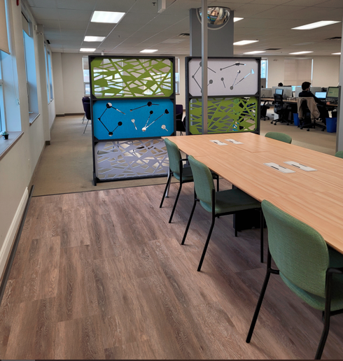 Acoustic Floor Partition - Click Wall