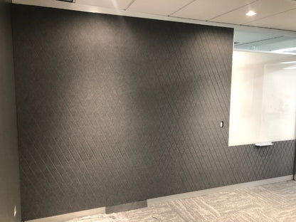 4x8 Acoustic Wall Covering - Beveled Rectangles