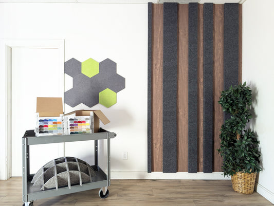 Modular Felt Battens
