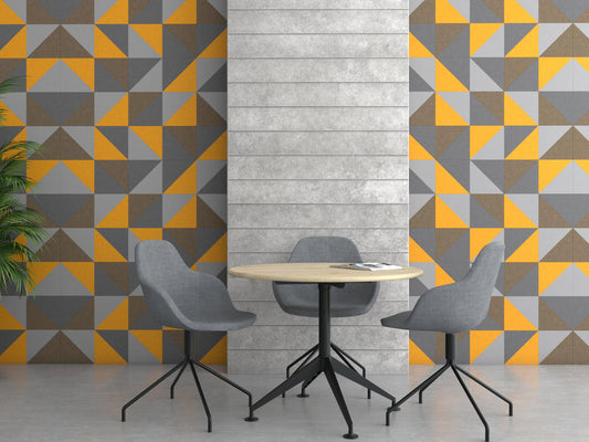 Acoustic Wall Tile - 90 Degree Triangle