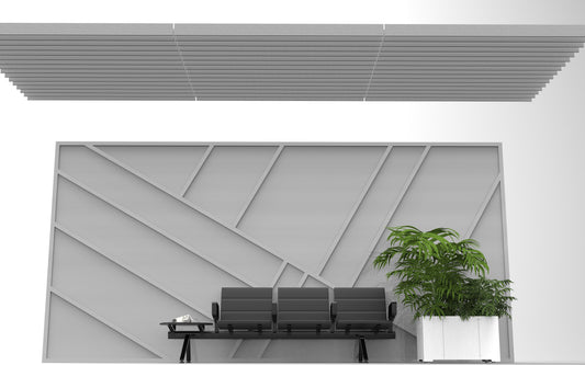 Rectangular Acoustic Baffle Assembly 8'x8'