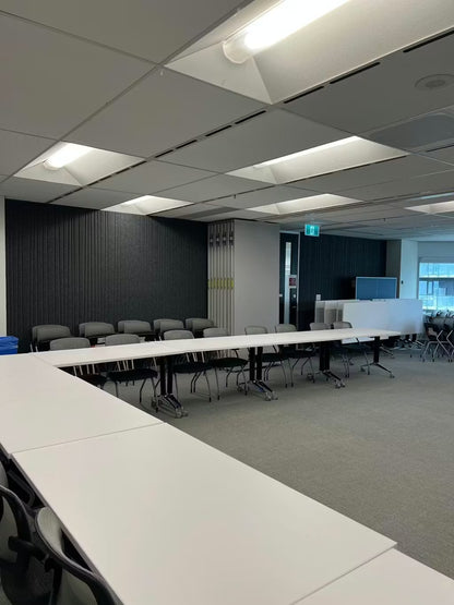 Acoustic Wall Covering - Bent Lines