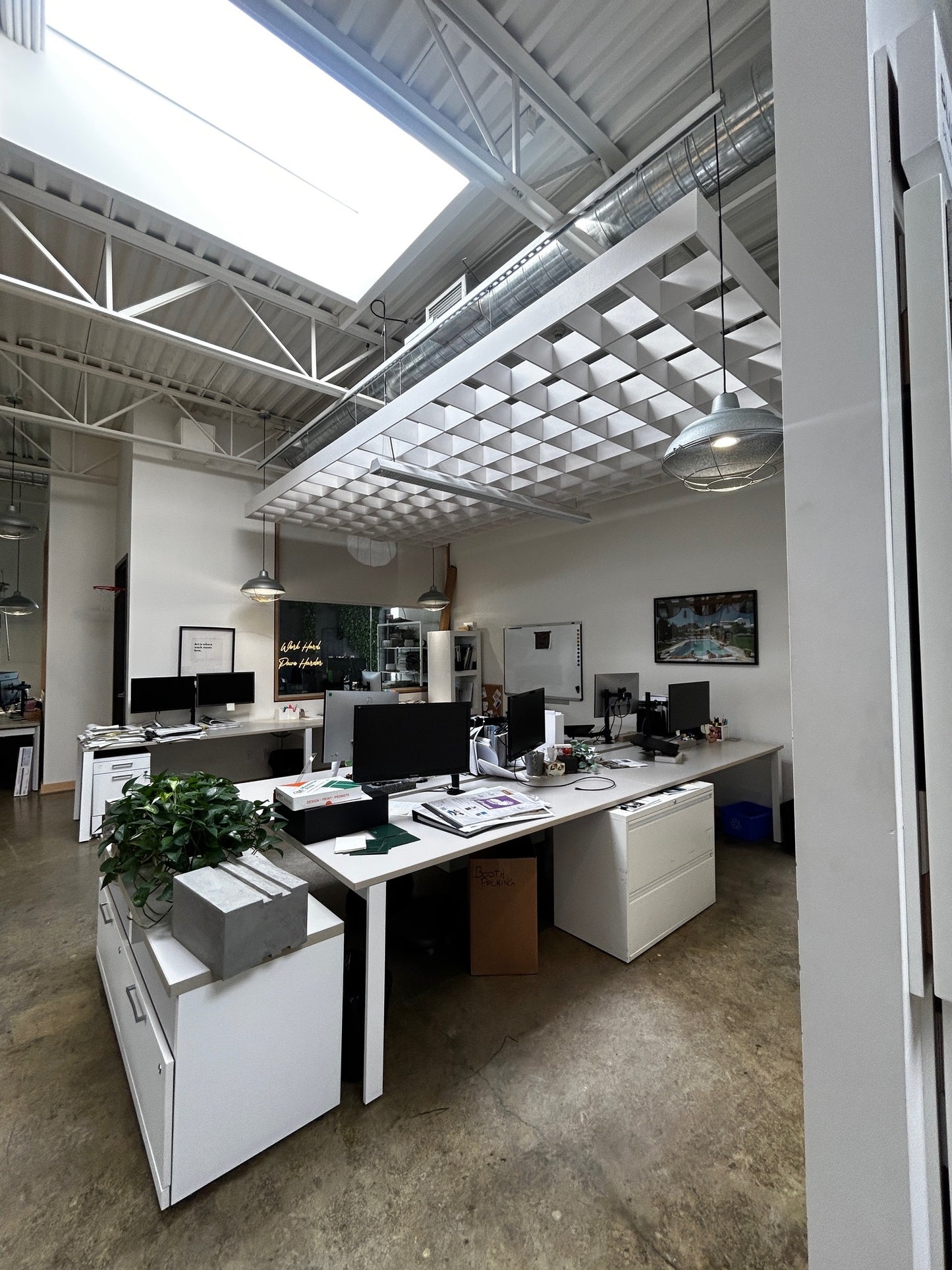 Acoustic Coffered Grid - Large 144