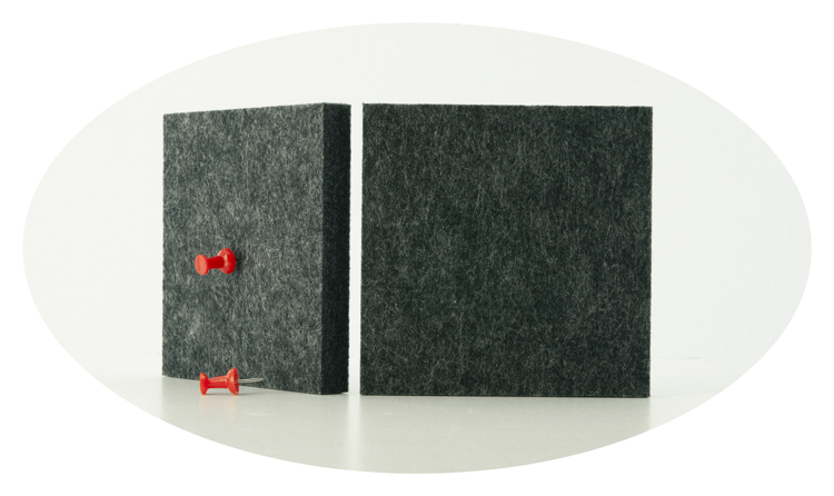 4x9 Acoustic Wall Covering - Dripping Lines