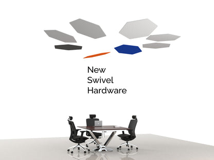 Hexagon Geometric Cloud