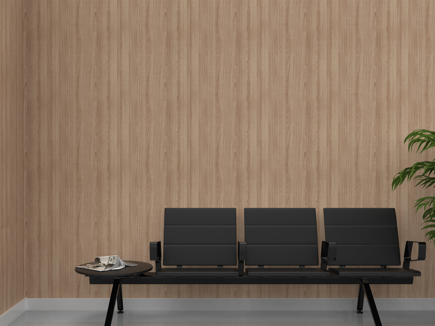 Printed Wood Wallcovering WT-01-GM04