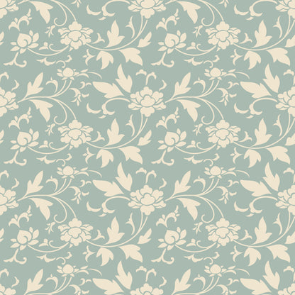 4x4 Printed Acoustic Wall Panel - Floral W44005