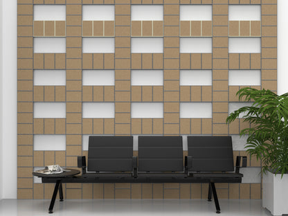 6" O.C Bevel Tile - 2 Tone - 4 Sides Beveled