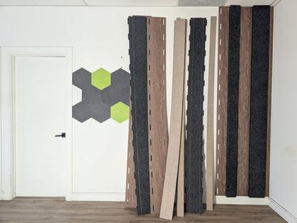 Modular Felt Battens